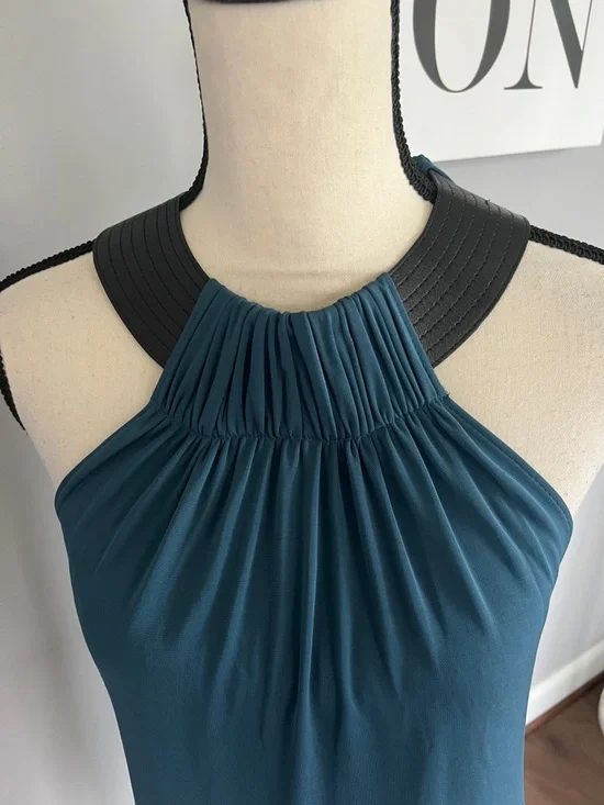 Cut25 by Yigal Azrouël Halter Neck Shift Dress - Picture 2 of 9